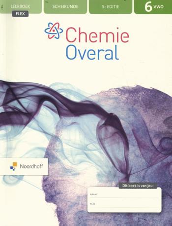 9789001291747 - Chemie Overal ed 5.0 vwo 6 FLEX boek