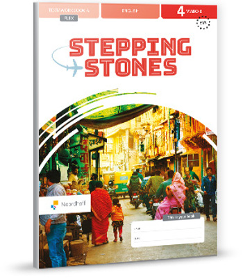9789001294939 - Stepping stones (7e editie) 4 vmbo-b FLEX book + online