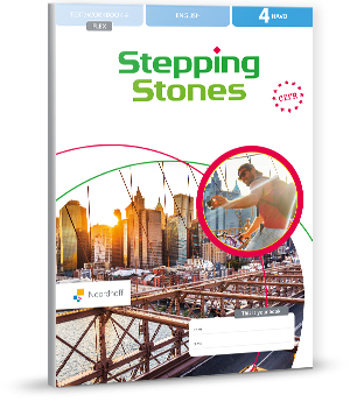 9789001298593 - Stepping stones (6e editie) 4h FLEX book + reference + onl