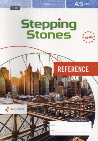 9789001298609 - Stepping Stones ed 6.0 havo 4 FLEX text/workbook A + B + Reference
