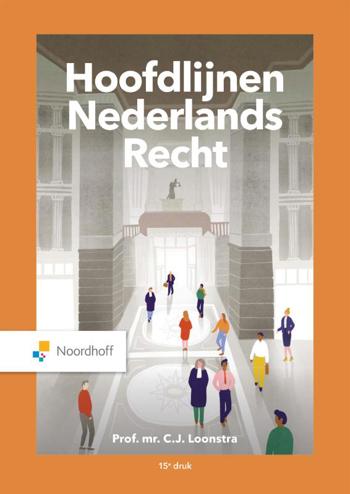 9789001299057 - Hoofdlijnen Nederlands recht