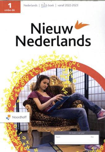 9789001301842 - Nieuw nederlands (7e editie) 1 vmbo-bk FLEX boek