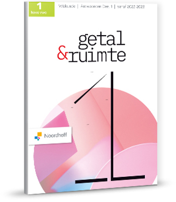 9789001302481 - Getal en ruimte (13e ed) 1hv antwoordenboek deel 1