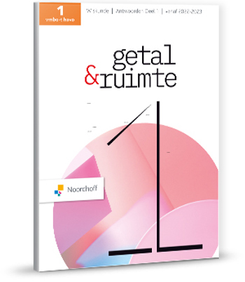 9789001304720 - Getal en ruimte (13e ed) 1 vmbo-gt/h antwoorden deel 1