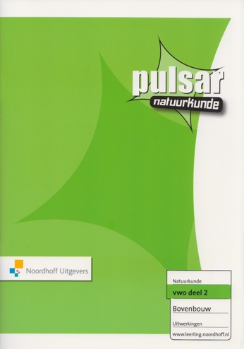 9789001311469 - Pulsar natuurkunde 2e ed bovenbouw vwo uitwerkingen deel 2