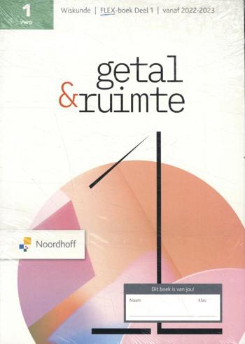 9789001312862 - Getal en ruimte (13e ed) 1v FLEX leerboek 1+2