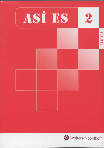 9789001401665 - Asi es 2 sleutel