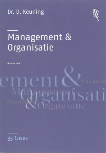 9789001541347 - Management & organisatie 33 cases