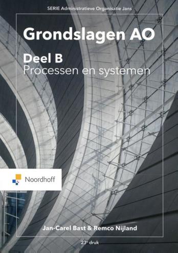9789001591021 - Grondslagen AO: deel B, Processen en systemen