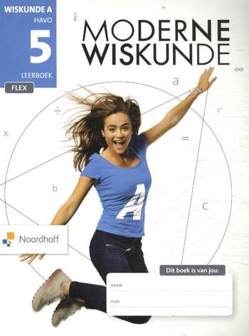 9789001591342 - Moderne wiskunde 11e ed 5h wiskunde-a FLEX leerboek