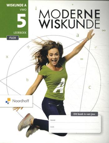 9789001591373 - Moderne wiskunde 11e ed 5v wiskunde-a FLEX leerboek