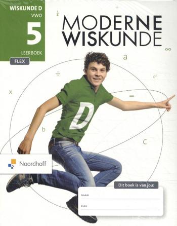 9789001592547 - Moderne wiskunde 11e ed 5v wiskunde-d FLEX leerboek + hulpbk