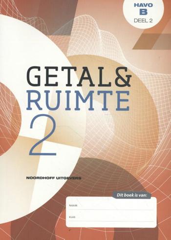 9789001593858 - Getal en Ruimte 11e ed havo wiskunde B deel 2 FLEX leerboek