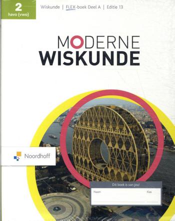 9789001599454 - Moderne Wiskunde ed 13.0 havo/vwo 2a + 2b FLEX boek