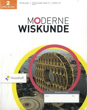9789001599461 - Moderne Wiskunde ed 13.0 vmbo-gt/havo 2a + 2b FLEX boek
