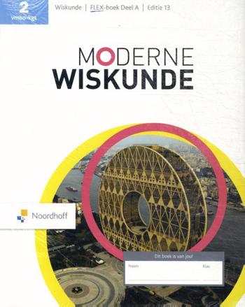 9789001599478 - Moderne Wiskunde ed 13.0 vmbo-kgt 2a + 2b FLEX boek