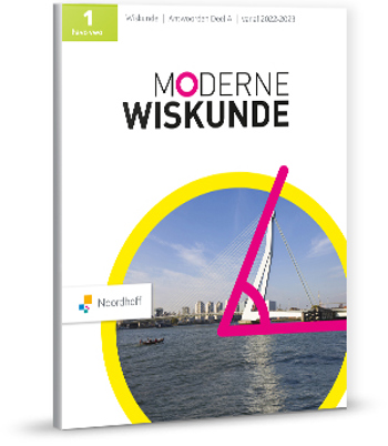 9789001599522 - Moderne wiskunde 13e editie 1hv antwoordenboek deel a