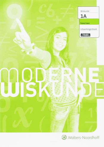 9789001601478 - Moderne wiskunde 9e editie 1hv uitwerkingen deel a