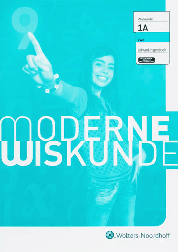 9789001602260 - Moderne wiskunde 9e editie 1v uitwerkingen deel a