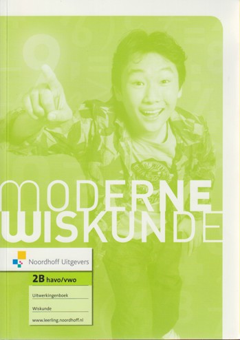 9789001604547 - Moderne wiskunde 9e editie 2hv uitwerkingenboek deel b