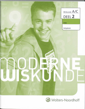 9789001606671 - Moderne wiskunde wiskunde-d 9e ed 2v helpdesk (+ i-clips)