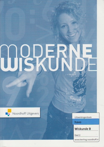9789001607272 - Moderne wiskunde 9e ed 5h wisk-b uitwerkingenboek deel 2