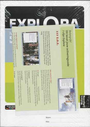 9789001773960 - Explora 2 vmbo-b leerwerkboek een comfortabel (+ i-clips)