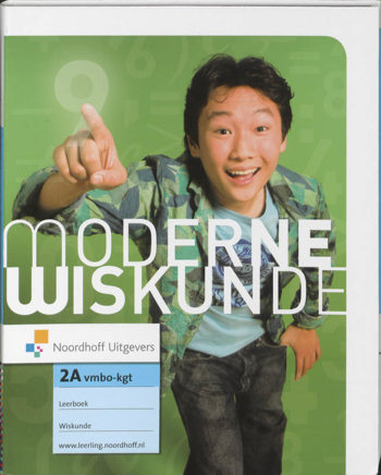 9789001704070 - Moderne wiskunde 9e editie 2 vmbo-kgt deel a