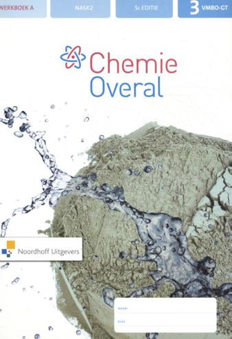 9789001708689 - Chemie Overal 5e NaSk2 vmbo-gt 3 werkboek A