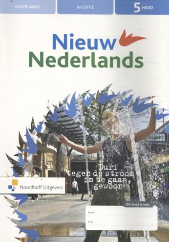 9789001734763 - Nieuw Nederlands 6ed havo 5 leerwerkboek