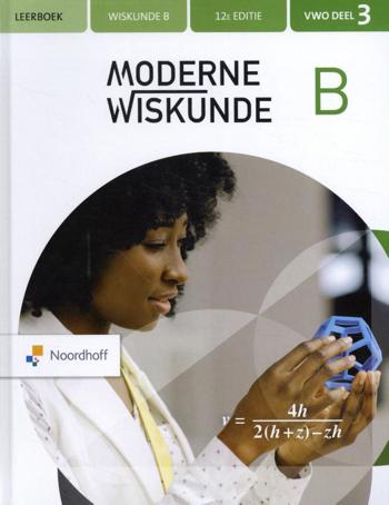 9789001736125 - Moderne wiskunde 12e ed wiskunde-b vwo deel 3