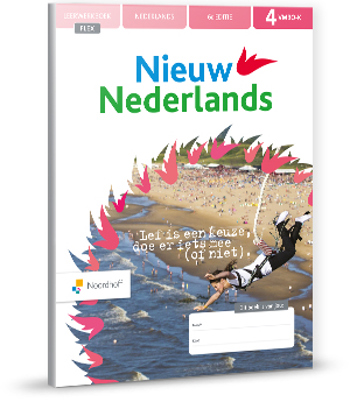 9789001736538 - Nieuw nederlands (6e editie) 4 vmbo-k FLEX boek + online