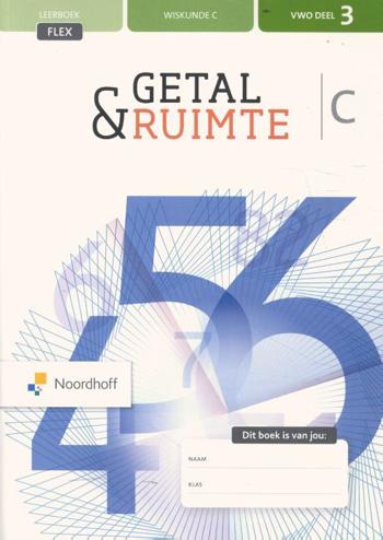 9789001736897 - Getal en ruimte (12e ed) vwo wiskunde-c deel 3 FLEX leerboek