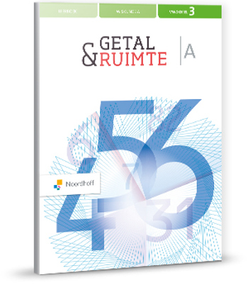 9789001737016 - Getal en ruimte (12e ed) wiskunde-a vwo deel 3