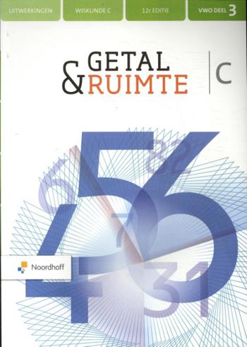 9789001737184 - Getal en ruimte (12e ed) wiskunde-c vwo uitwerkingen deel 3
