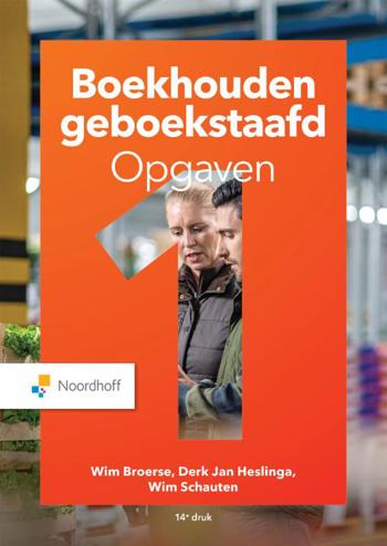 9789001738310 - Boekhouden geboekstaafd 1 opgaven