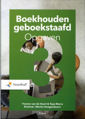 9789001738655 - Boekhouden geboekstaafd 3 opgaven