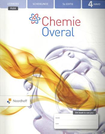 9789001746292 - Chemie overal 4h FLEX boek