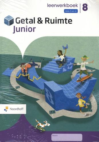 9789001751746 - Getal & ruimte junior leerwerkboek groep 8 blok 5 en 6 (5ex)