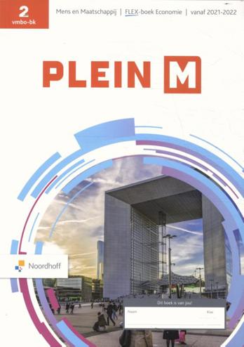 9789001752781 - Plein m 2 vmbo-bk verdieping EC FLEX leerwerkboek