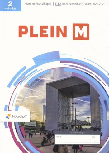 9789001752811 - Plein m 2 vmbo-kgt verdieping EC FLEX leerwerkboek a+b