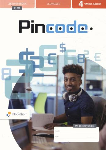 9789001754525 - Pincode (7e editie) 4 vmbo-k FLEX leerwerkboek