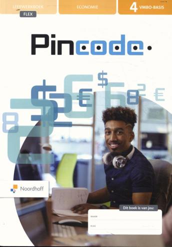 9789001754532 - Pincode (7e editie) 4 vmbo-b FLEX leerwerkboek