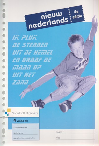 9789001762582 - Nieuw nederlands 4e editie 4 vmbo-bk act.boek (+ i-clips)