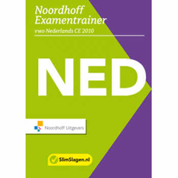 9789001767198 - Noordhoff ce 2010 vwo examentrainer Nederlands