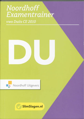 9789001767242 - Noordhoff ce 2010 vwo examentrainer Duits