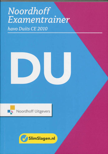 9789001767341 - Noordhoff ce 2010 havo examentrainer Duits
