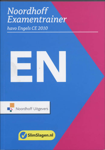 9789001767358 - Noordhoff ce 2010 havo examentrainer Engels