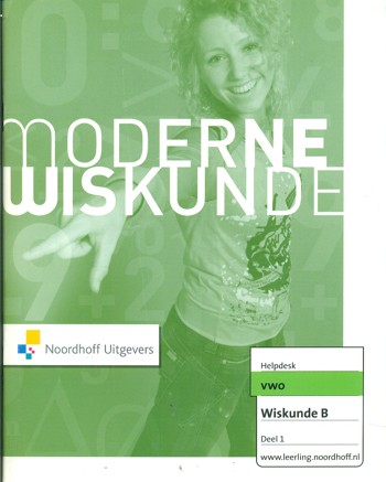 9789001771881 - Moderne wiskunde 9e ed 4v wisk-b helpdesk deel 1 (+ i-clips)