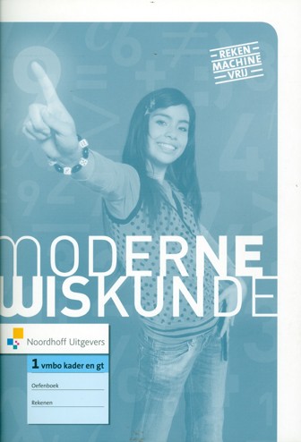 9789001773793 - Moderne wiskunde 9e editie 1 vmbo-kgt oefenboek rekenen